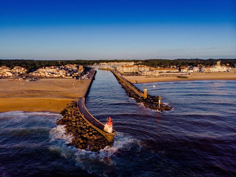 Hotel La Baine Capbreton Exterior foto