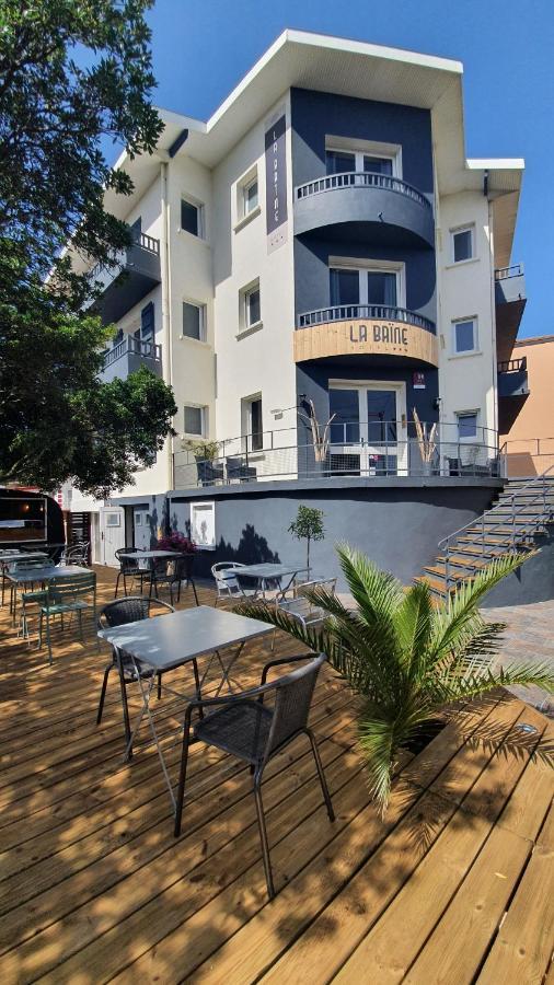 Hotel La Baine Capbreton Exterior foto